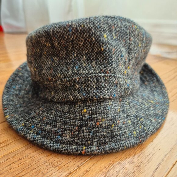 Irish Tweed The Original Irish Walking Hat Jonathan Richard 100% Wool 21.25" - Picture 2 of 8